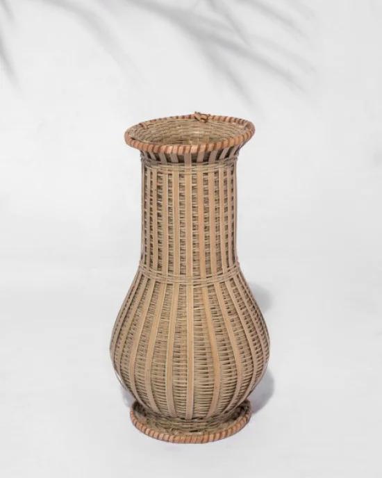 Eco-Friendly Bamboo Fiber Vase – Sustainable Minimalist Flower Pot for Home Decor - Image 6