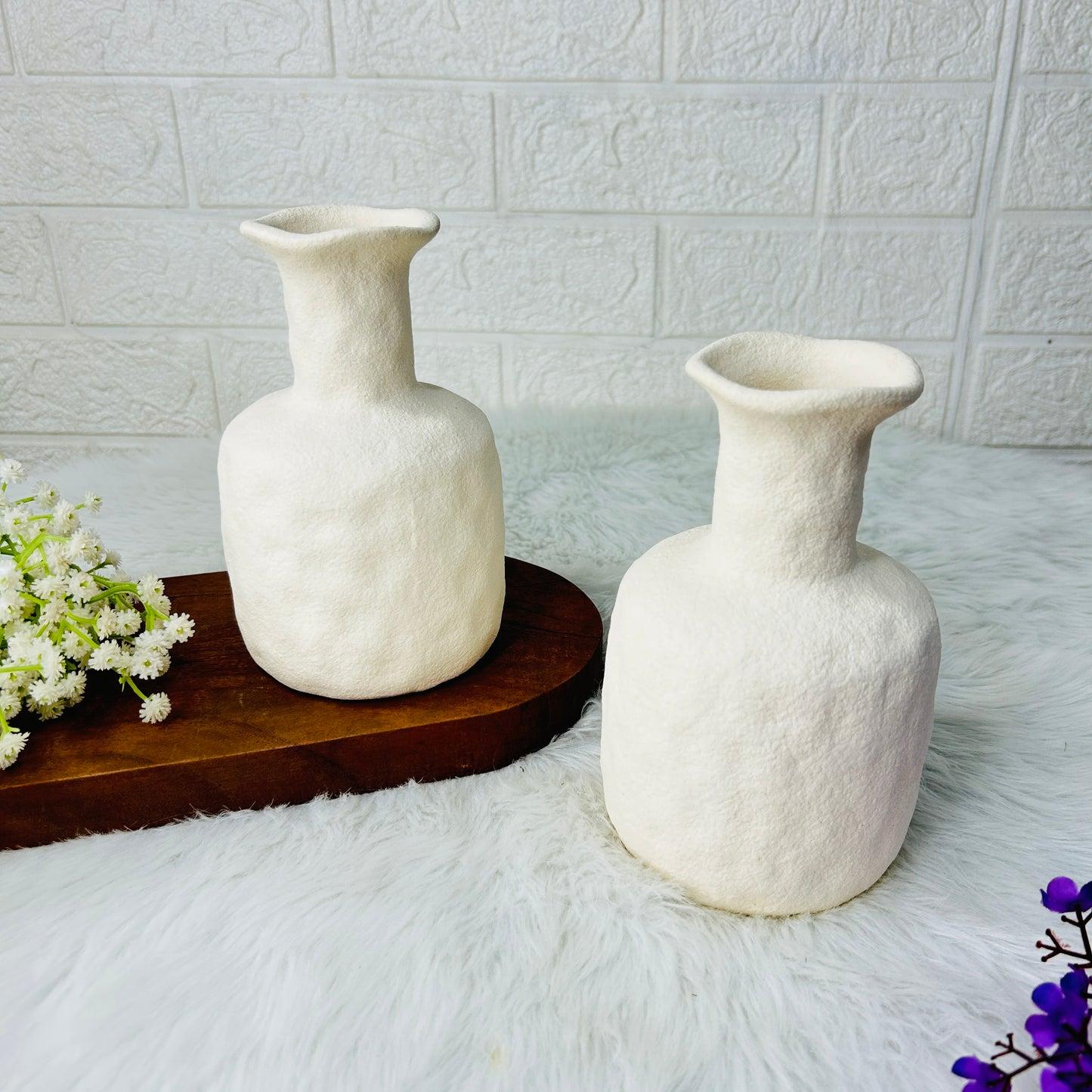 Eco-Friendly Bamboo Fiber Vase – Sustainable Minimalist Flower Pot for Home Decor - Image 2